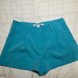 DVF Teal shorts